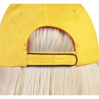 CAPPELLINO PIPING CON VISIERA A CONTRASTO